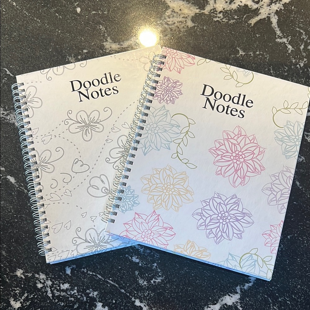 Doodle Notes Spiral Notebooks